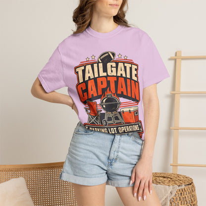 Tailgate Captain Football Game Day Comfort Colors T-Shirt