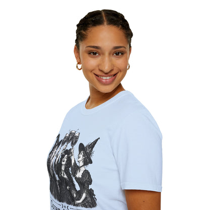Coven Meeting Witch Wine T-Shirt