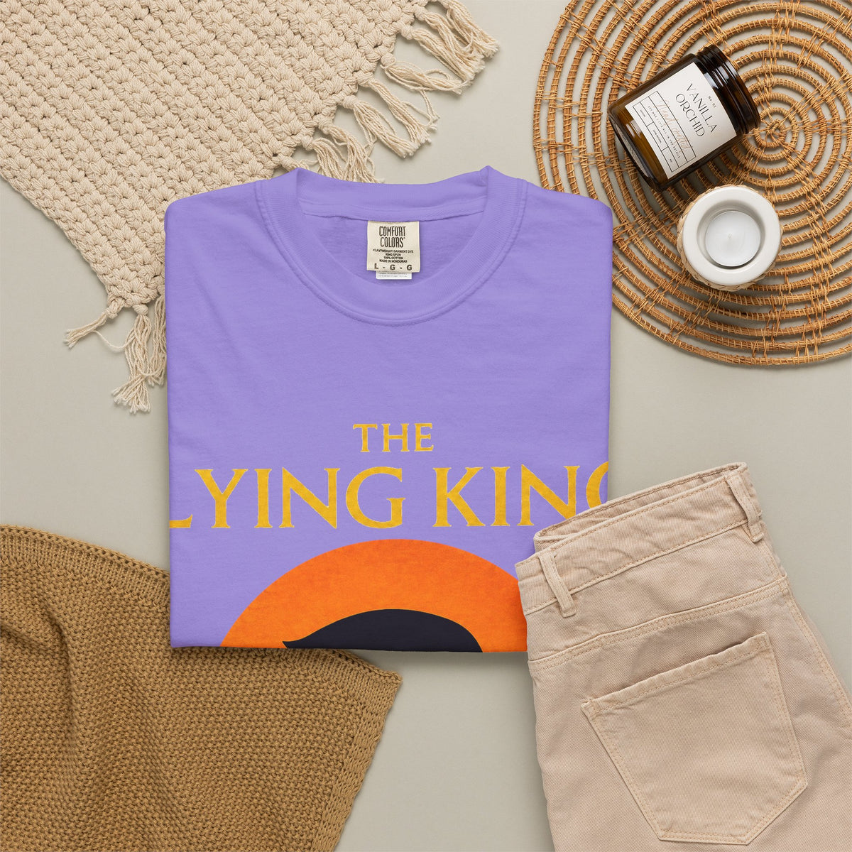 The Lying King Political Satire Comfort Colors T-Shirt
