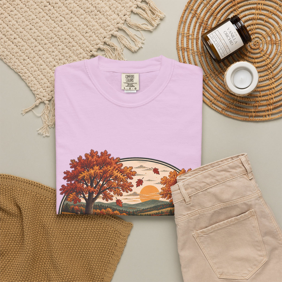 In My Fall Era Autumn Comfort Colors Graphic T-Shirt