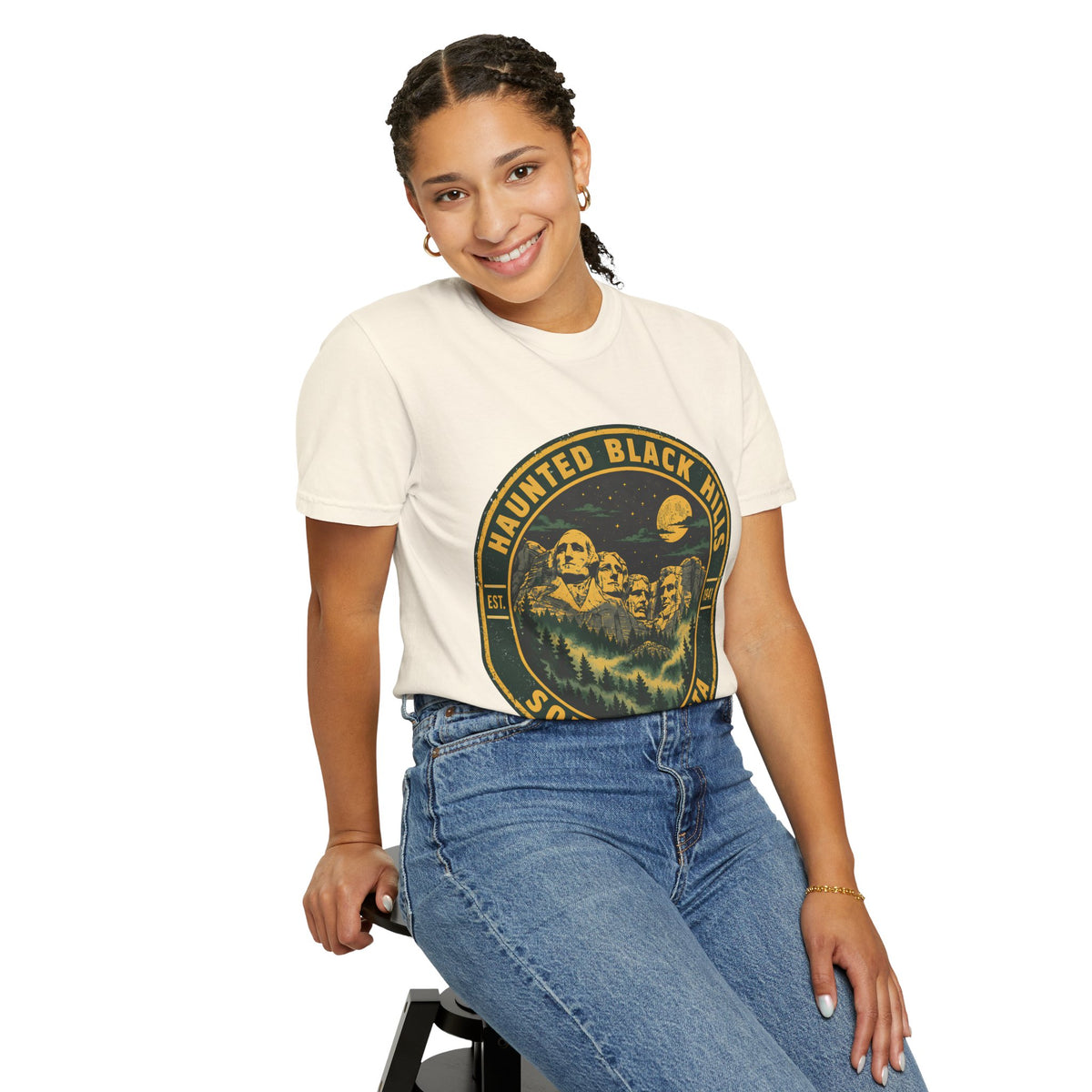 Haunted Black Hills South Dakota Comfort Colors T-Shirt