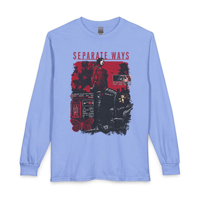 Separate Ways Survival Horror Gildan Heavy Cotton Long Sleeve Tee