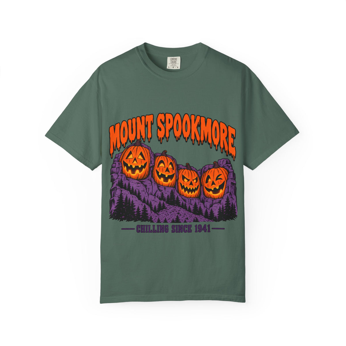 Mount Spookmore Halloween Comfort Colors T-Shirt