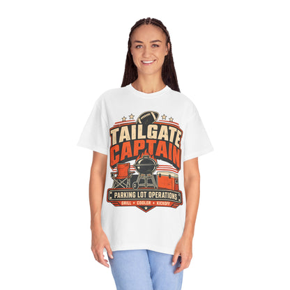Tailgate Captain Football Game Day Comfort Colors T-Shirt