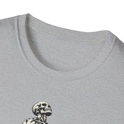 The Leaves Fall The Iron Remains Shirt – Skeleton Deadlift Gym Fall Tee
