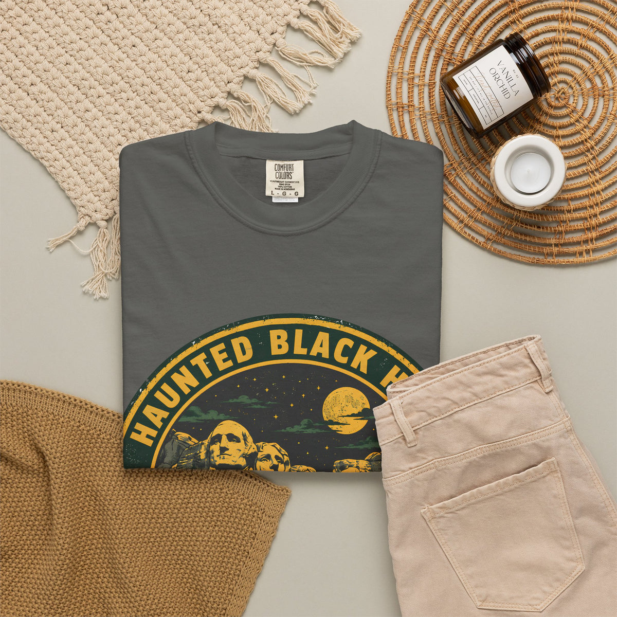 Haunted Black Hills South Dakota Comfort Colors T-Shirt