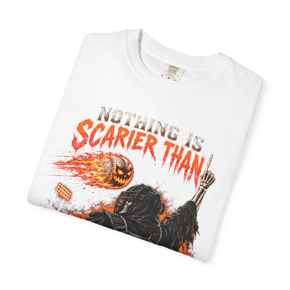 October Baseball Halloween Comfort Colors Graphic T-Shirt