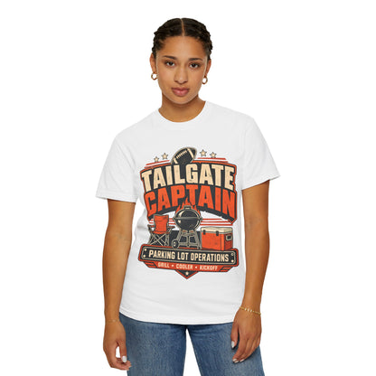 Tailgate Captain Football Game Day Comfort Colors T-Shirt