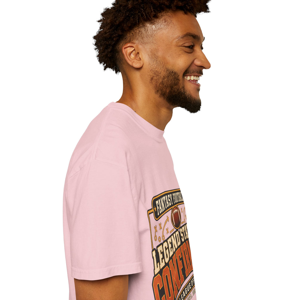Fantasy Football Legend Status Confirmed Comfort Colors Tee