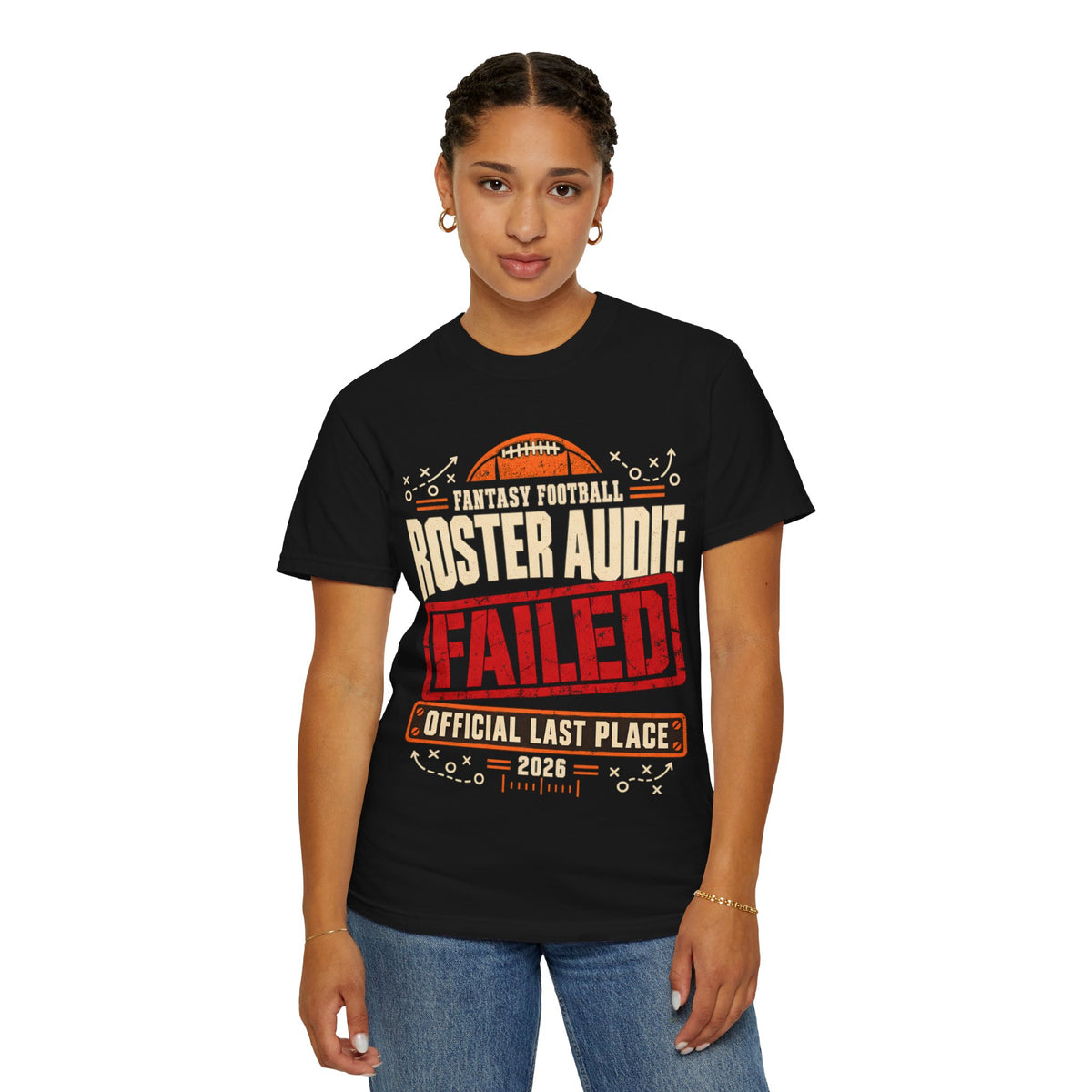 Fantasy Football Roster Audit Failed 2026 Comfort Colors Tee