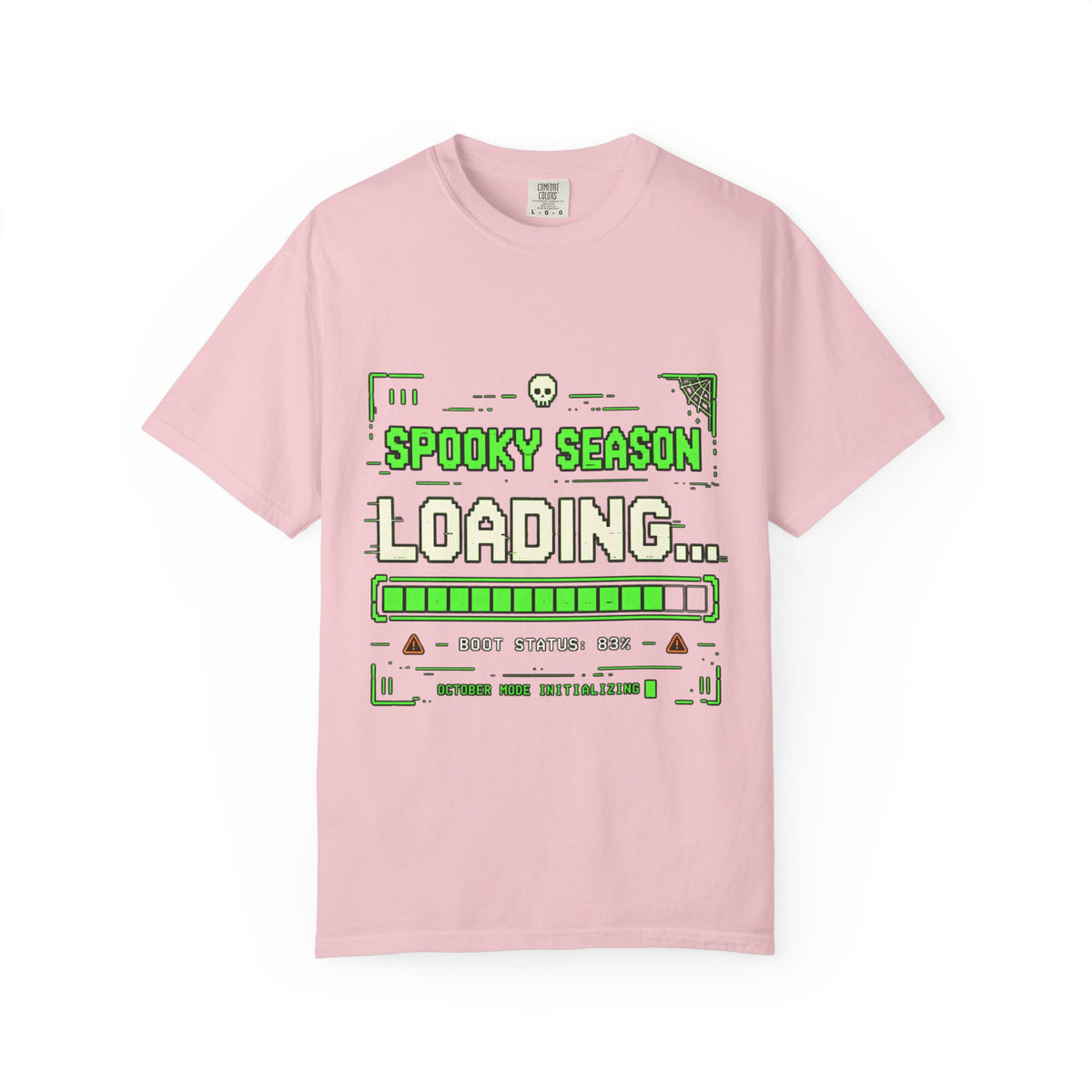Spooky Season Loading Gamer Halloween Comfort Colors Tee