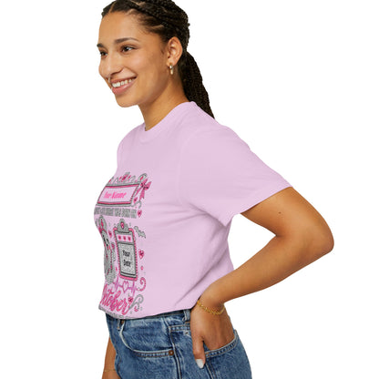 Personalized Spooky Cute Nurse October Birthday Comfort Colors Tee