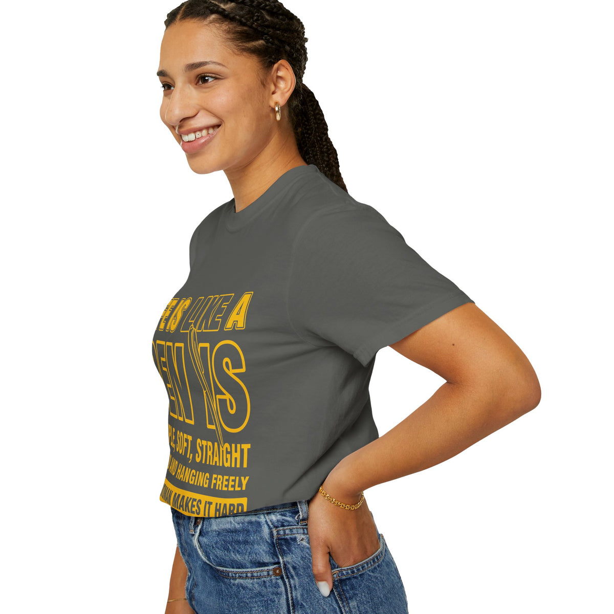 Life Is Like a Penis Adult Humor Comfort Colors T-Shirt