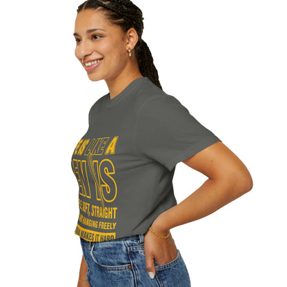 Life Is Like a Penis Adult Humor Comfort Colors T-Shirt