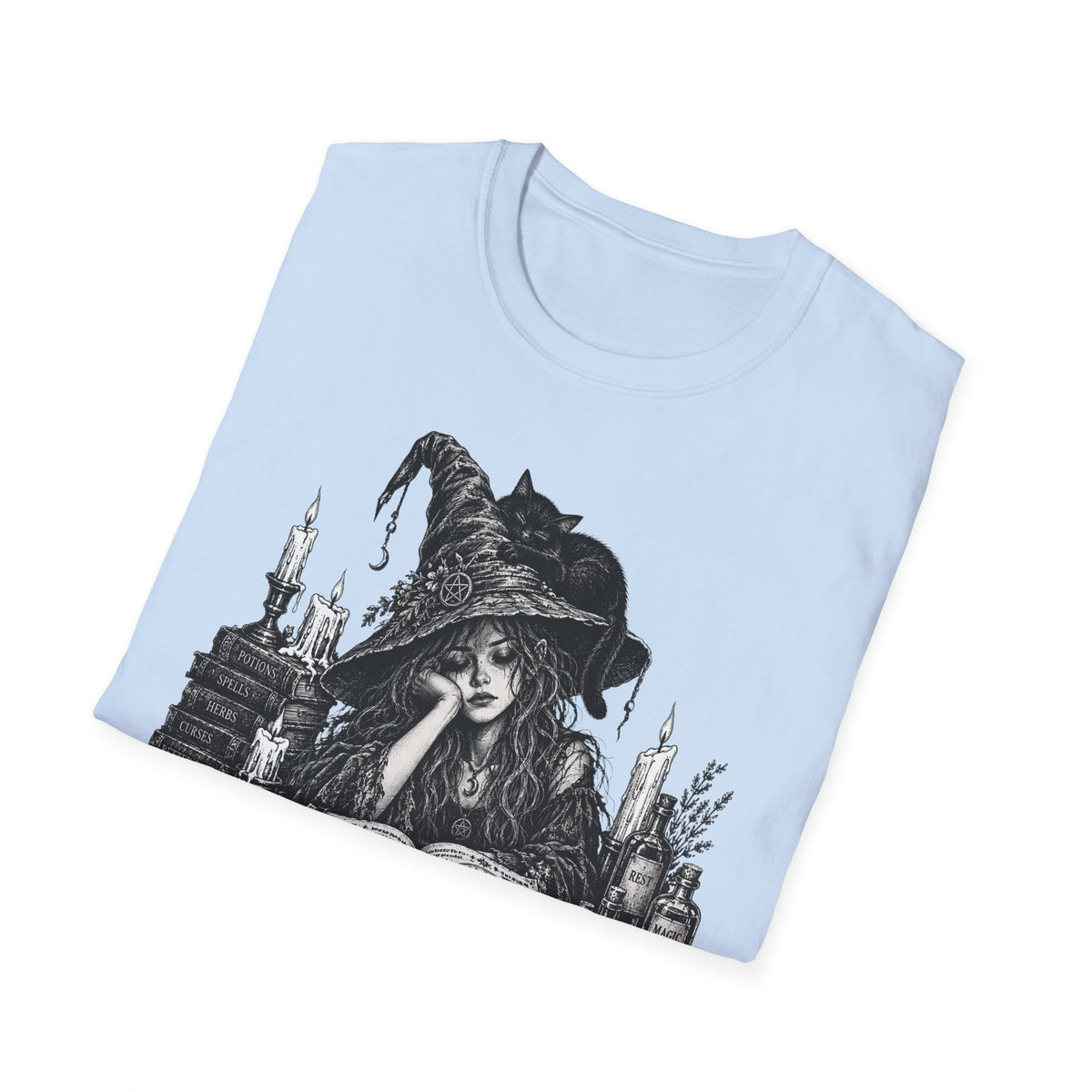 Wicked Wise & Tired Funny Exhausted Witch Mom T-Shirt