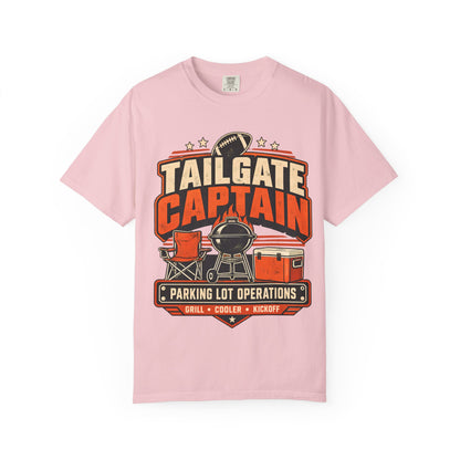 Tailgate Captain Football Game Day Comfort Colors T-Shirt