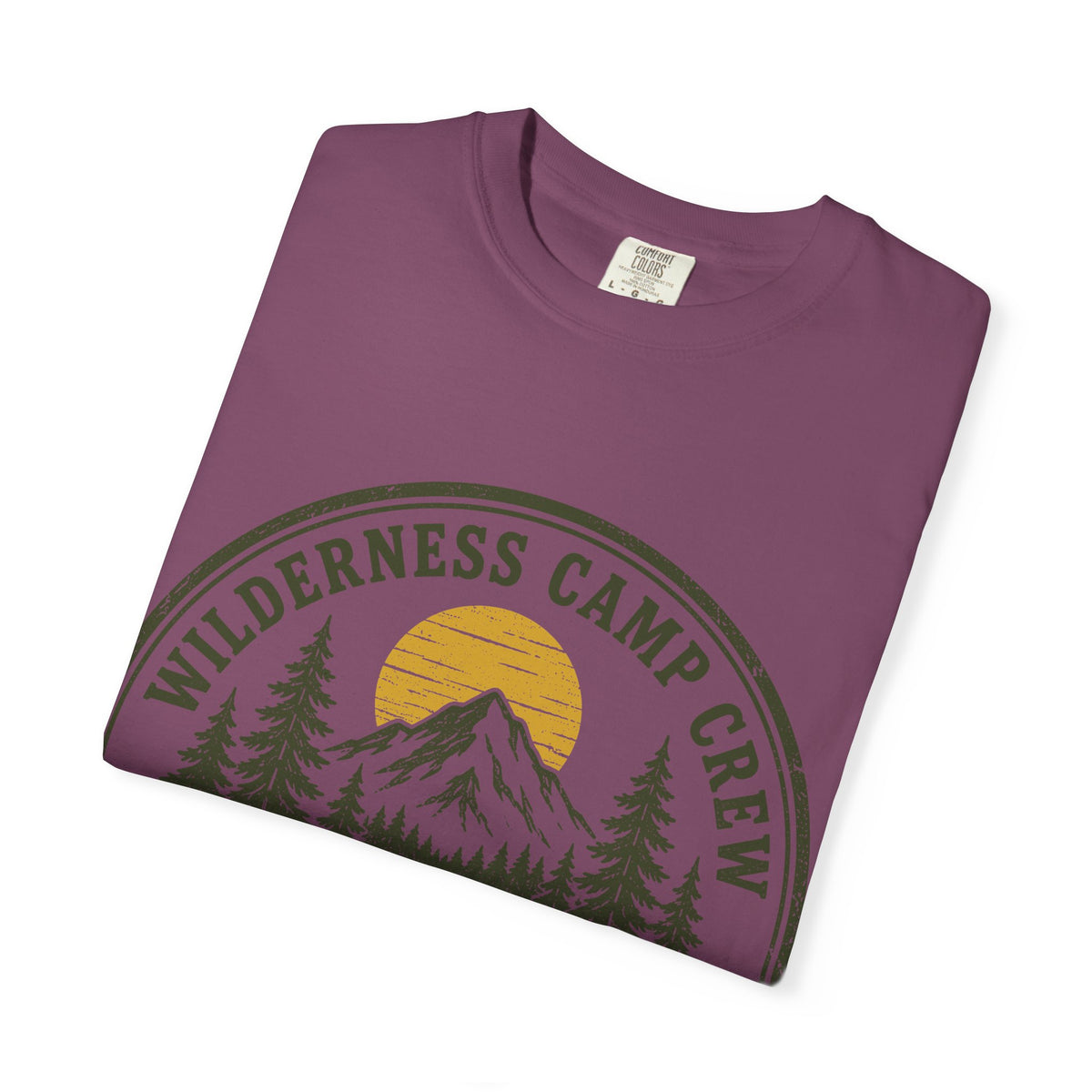 Wilderness Camp Crew Savannah GA Comfort Colors Tee