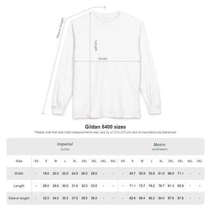 Girl Dinner Survival Horror Gildan Heavy Cotton Long Sleeve Tee