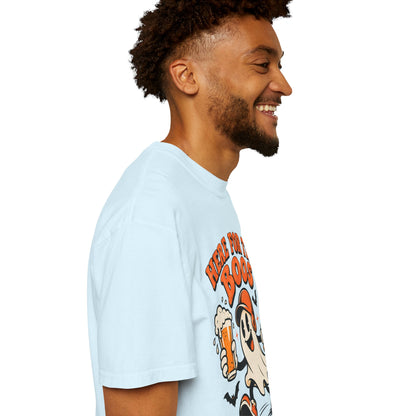Here for the Boos Baseball Halloween Comfort Colors Tee