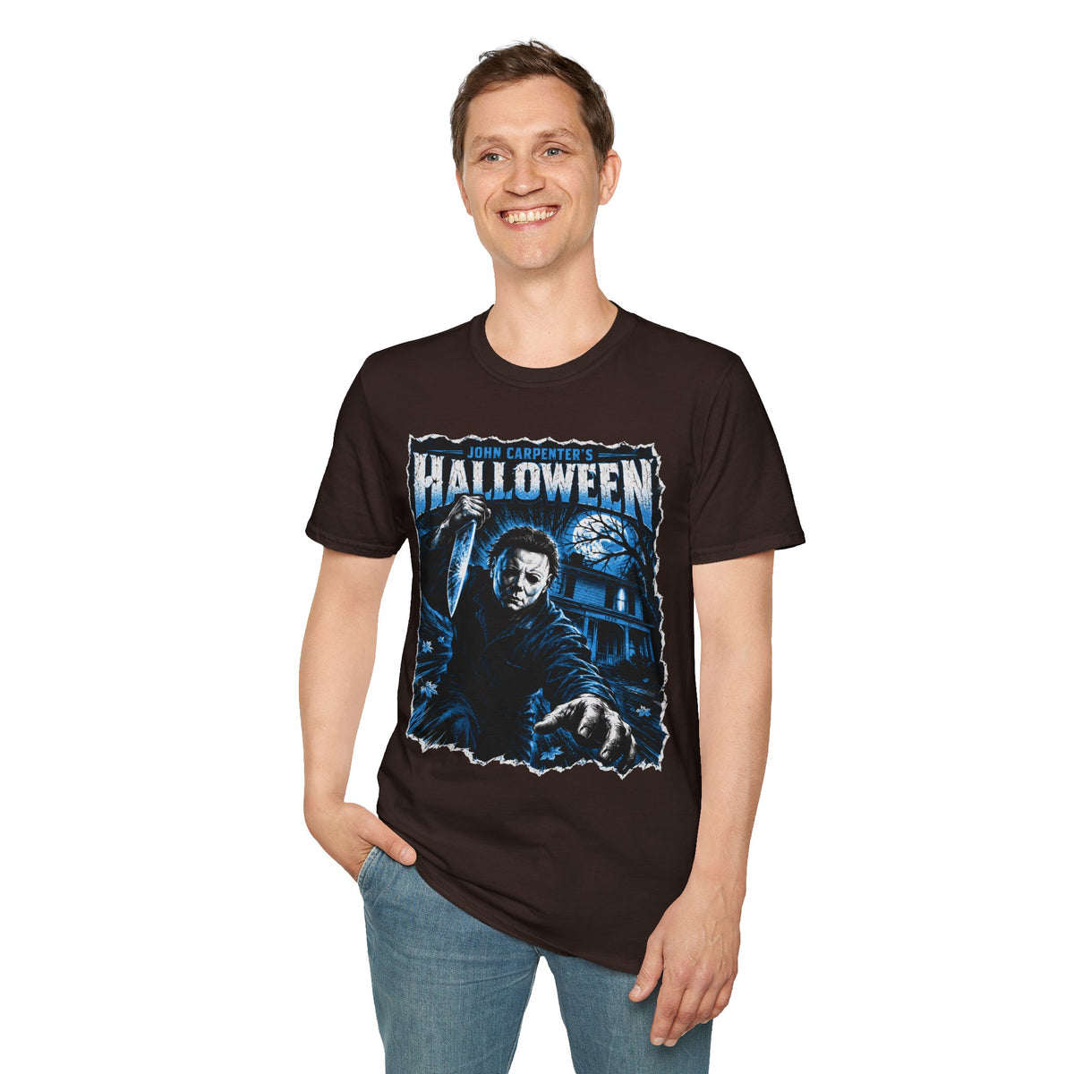 John Carpenter's Halloween Comic Book Style Shirt