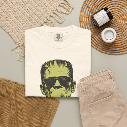 Frankenstein Bubblegum Peace Sign Comfort Colors T-Shirt