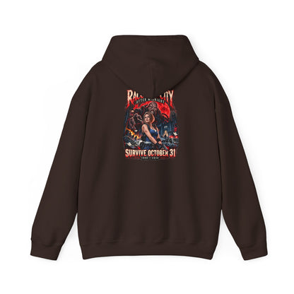 Raccoon City After Midnight Halloween Gildan 18500 Hoodie