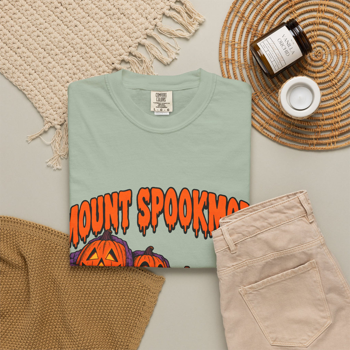 Mount Spookmore Halloween Comfort Colors T-Shirt