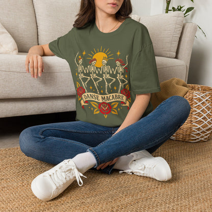 American Traditional Tattoo Skeleton Dance Shirt