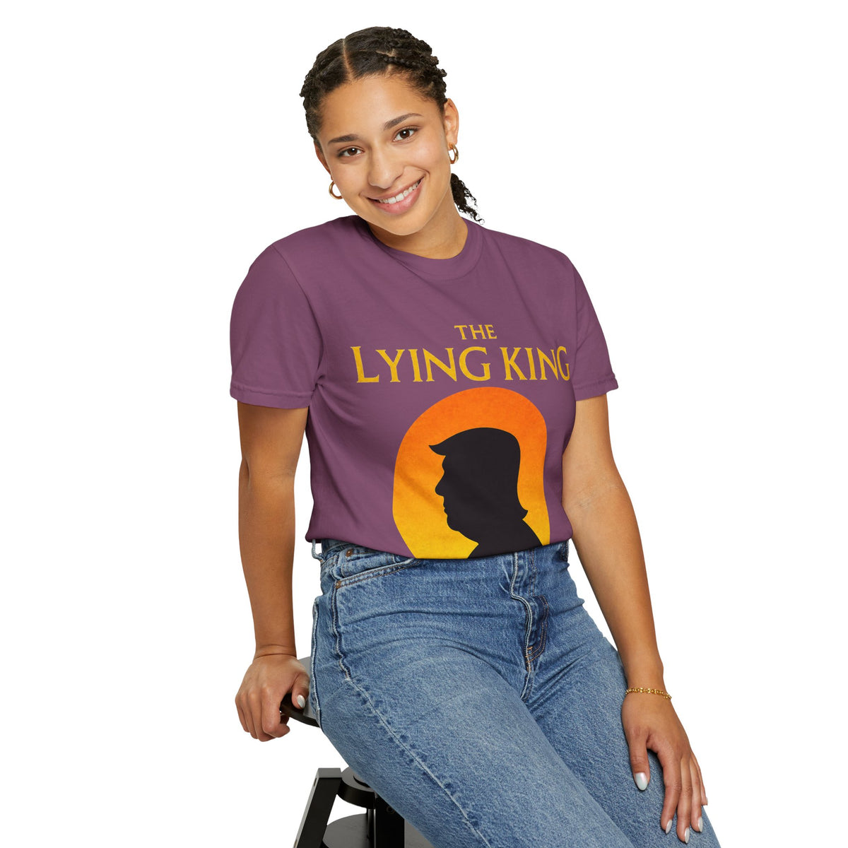 The Lying King Political Satire Comfort Colors T-Shirt