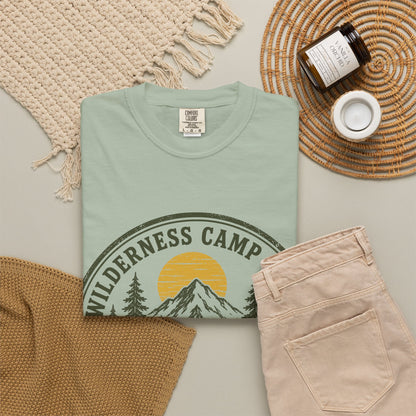 Wilderness Camp Crew Savannah GA Comfort Colors Tee
