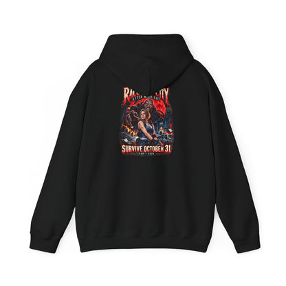 Raccoon City After Midnight Halloween Gildan 18500 Hoodie