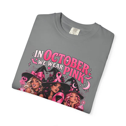 In October We Wear Pink My Coven Fights in Pink Tee