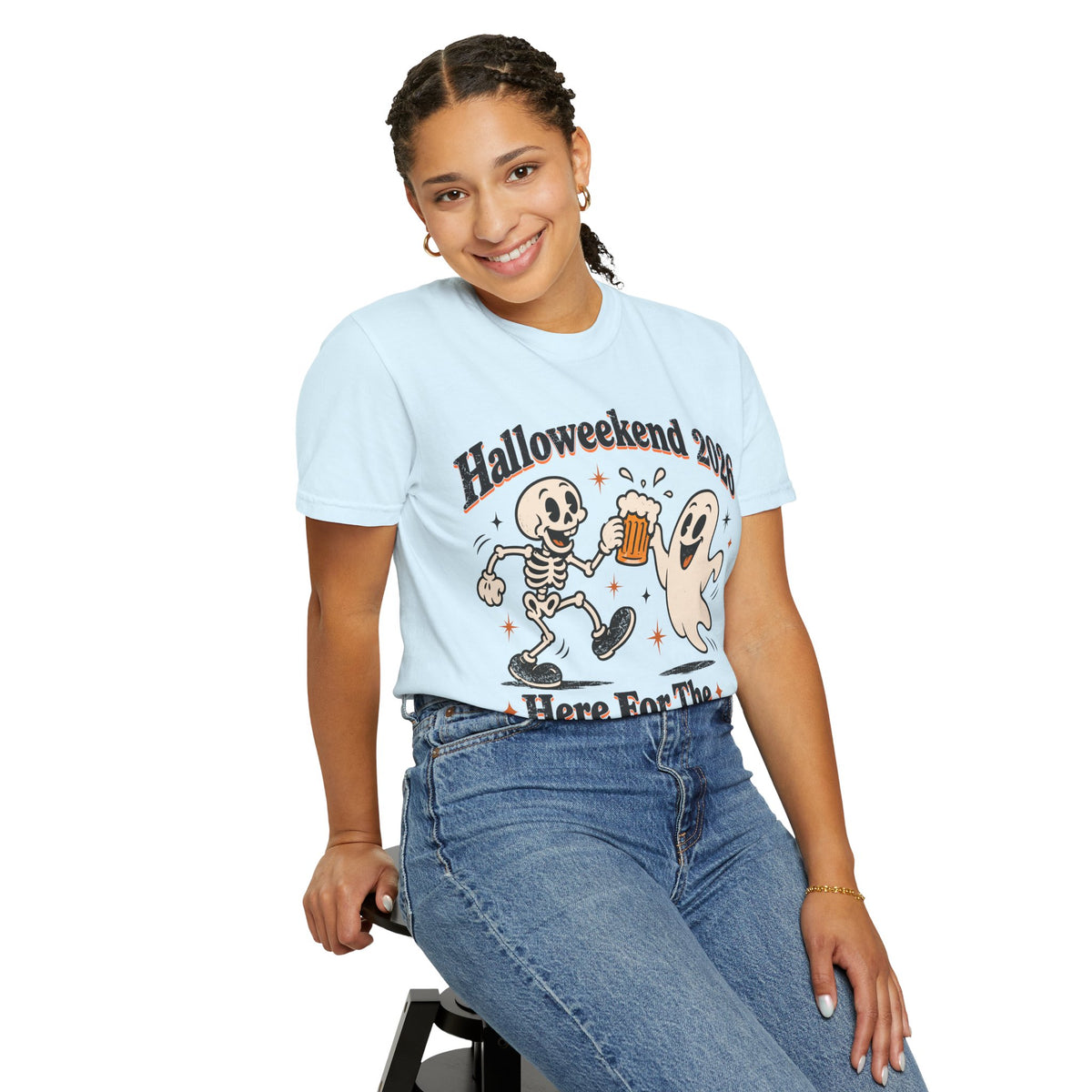 Halloweekend 2026 Boos & Booze Comfort Colors Tee