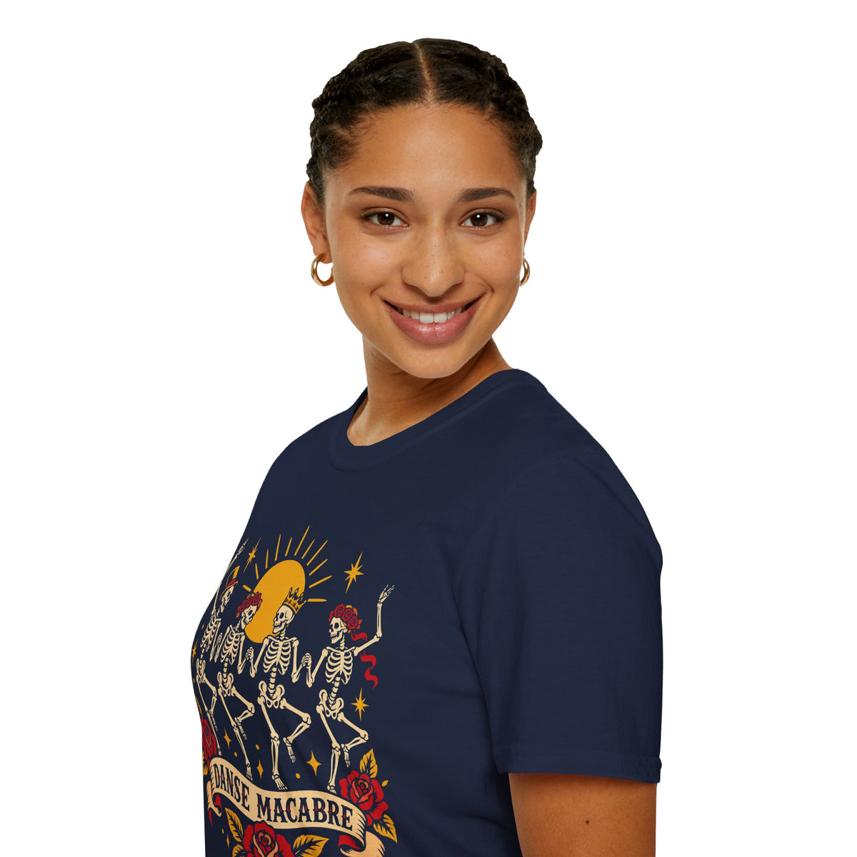 American Traditional Tattoo Skeleton Dance Shirt