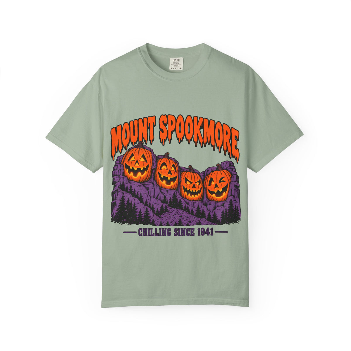 Mount Spookmore Halloween Comfort Colors T-Shirt