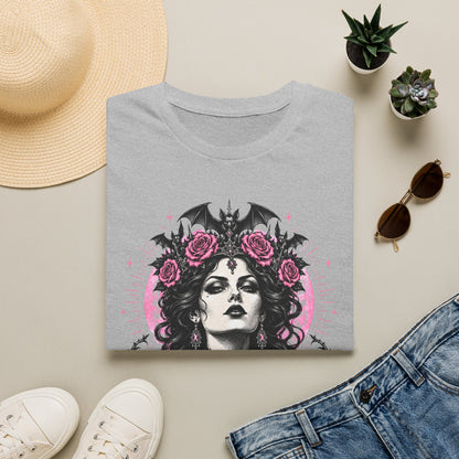 Pink Spooky Queen Pastel Gothic Glamour Witch T-Shirt