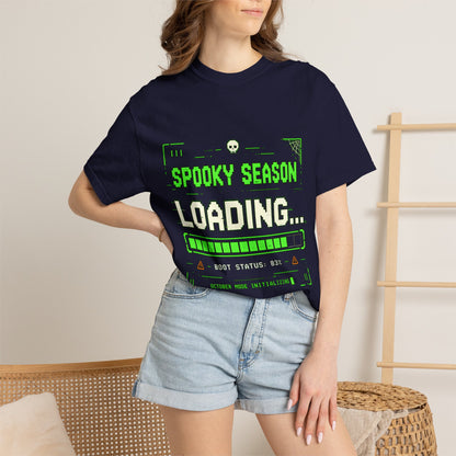 Spooky Season Loading Gamer Halloween Comfort Colors Tee