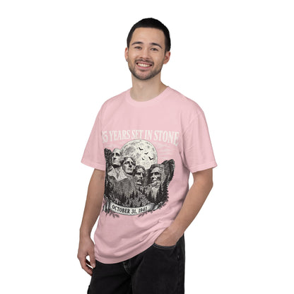 85 Years Set in Stone Mount Rushmore Comfort Colors Tee