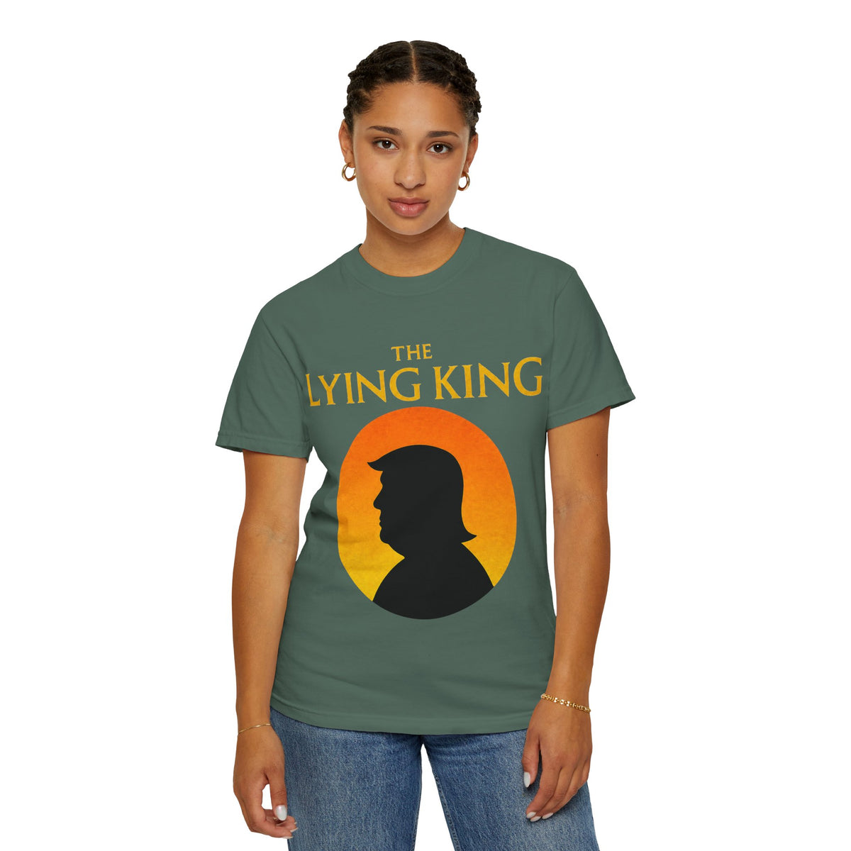 The Lying King Political Satire Comfort Colors T-Shirt