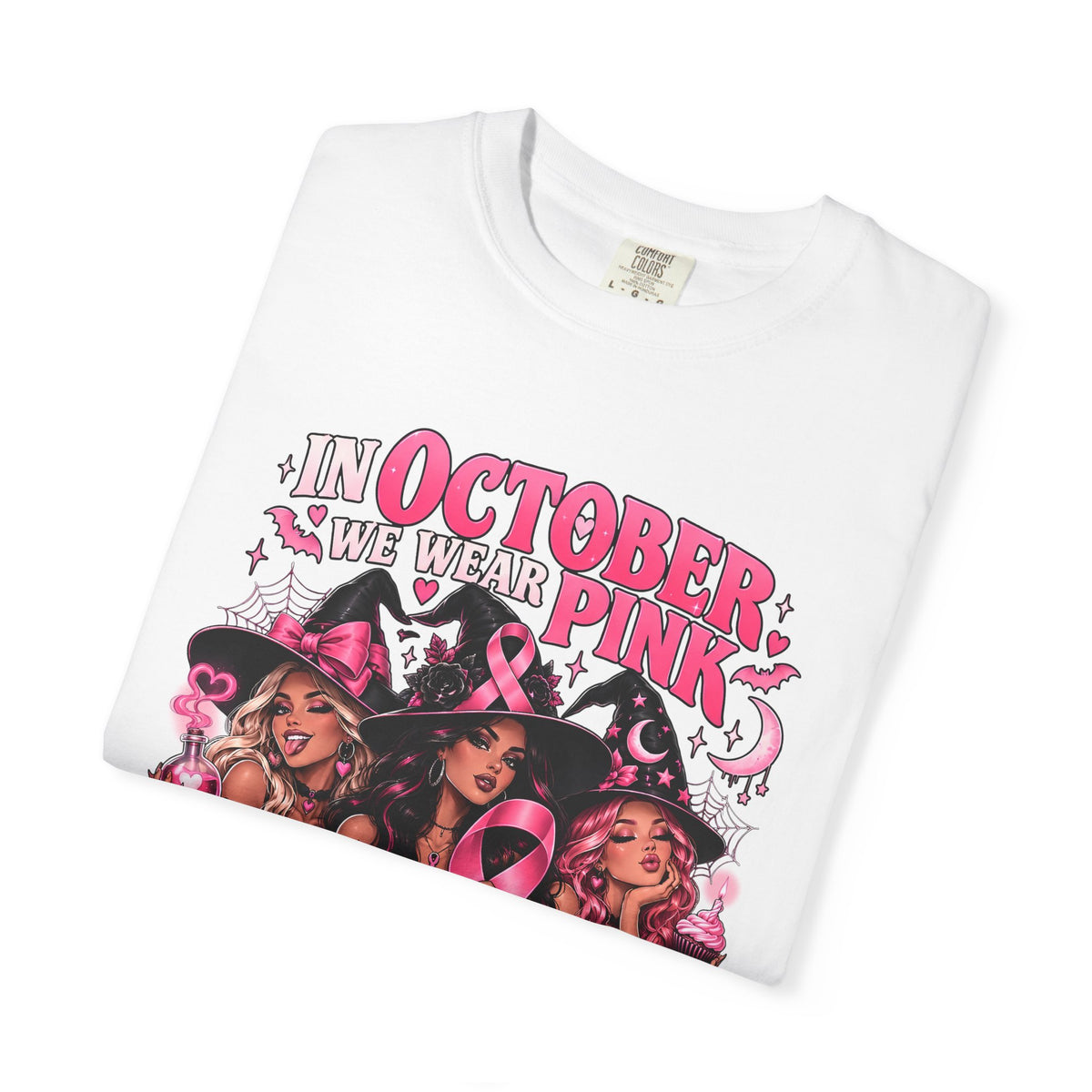 In October We Wear Pink My Coven Fights in Pink Tee