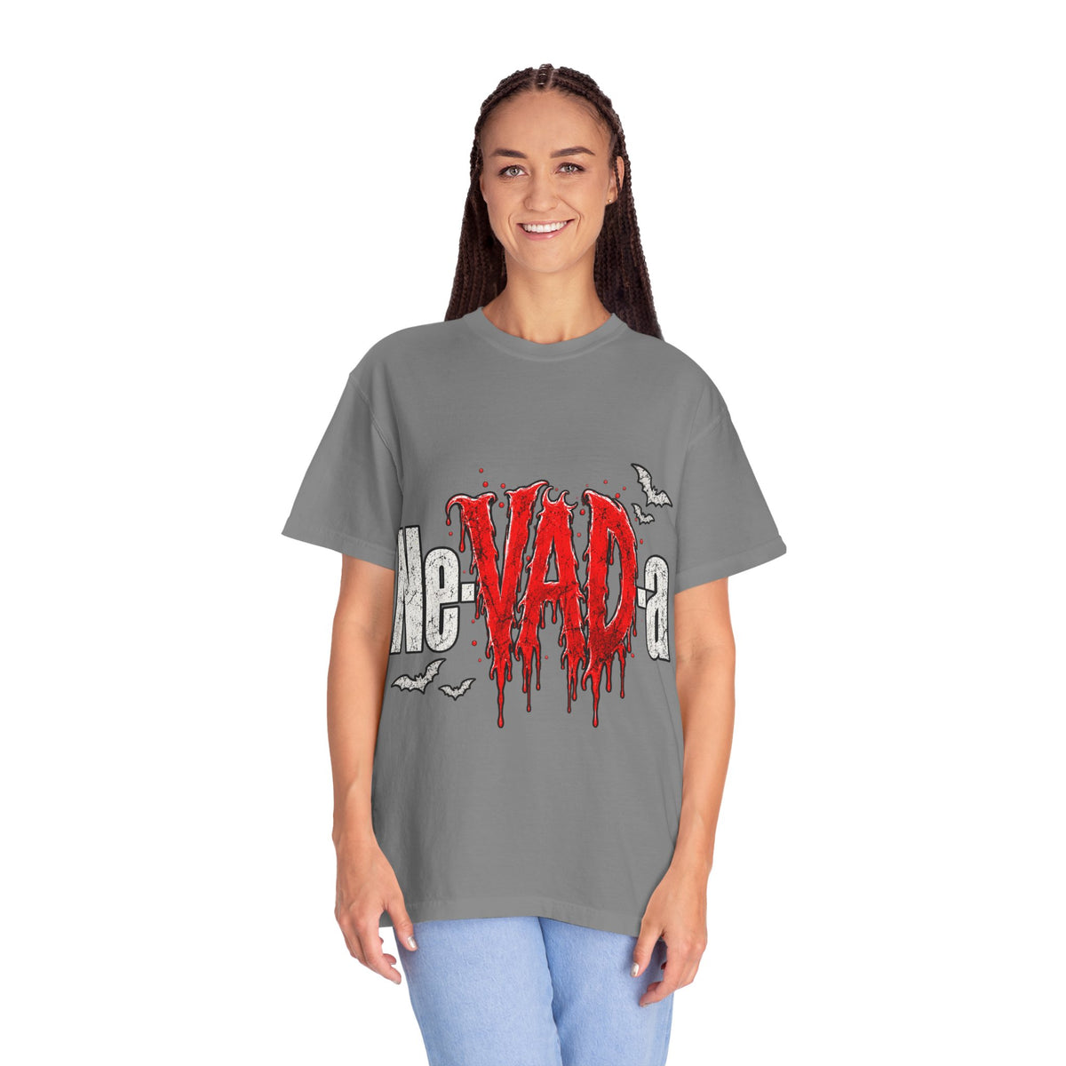 Nevada Horror Drip Halloween Comfort Colors T-Shirt