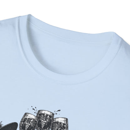 Coven Meeting Witch Wine T-Shirt