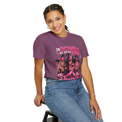 In October We Wear Pink My Coven Fights in Pink Tee