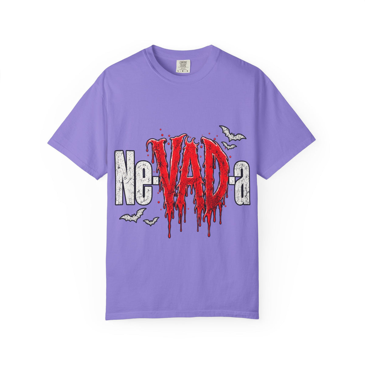 Nevada Horror Drip Halloween Comfort Colors T-Shirt