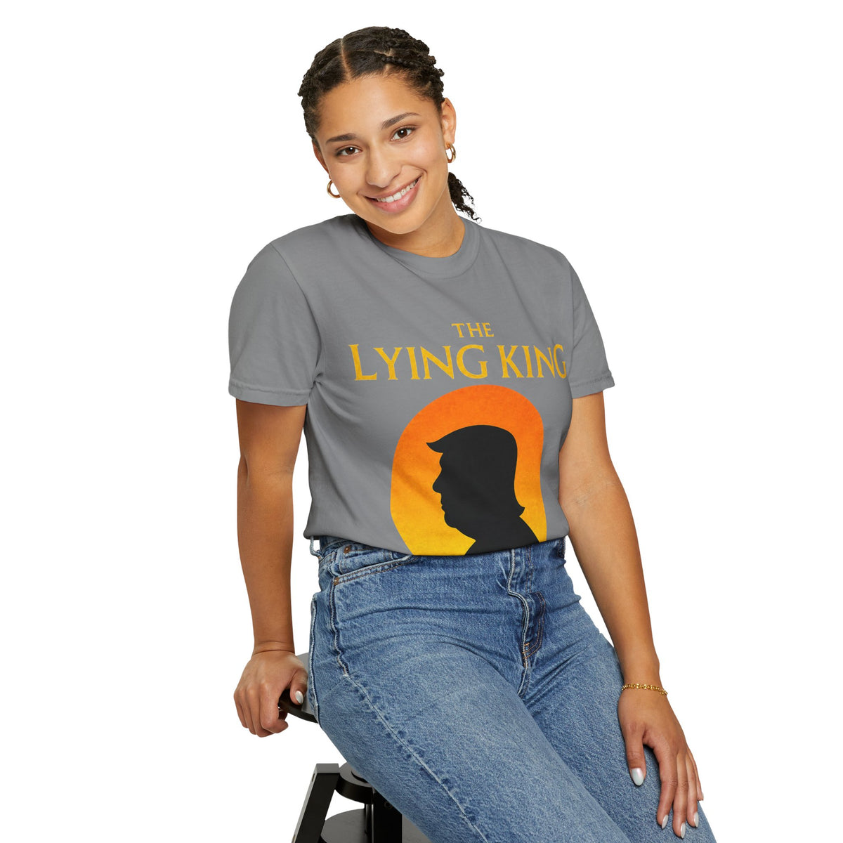 The Lying King Political Satire Comfort Colors T-Shirt