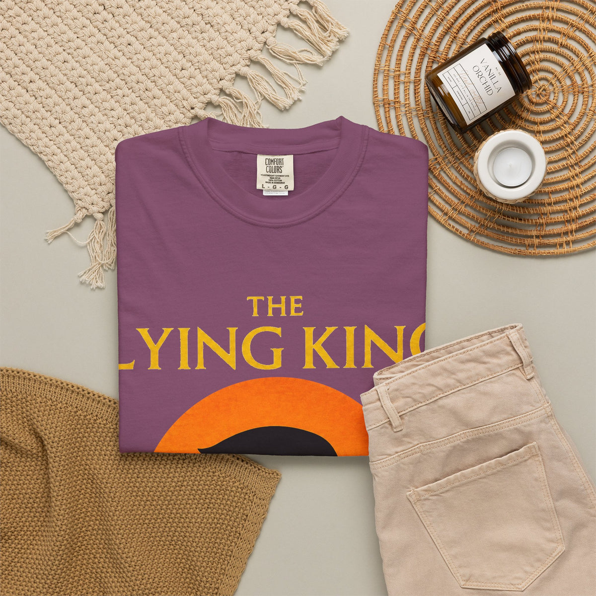 The Lying King Political Satire Comfort Colors T-Shirt