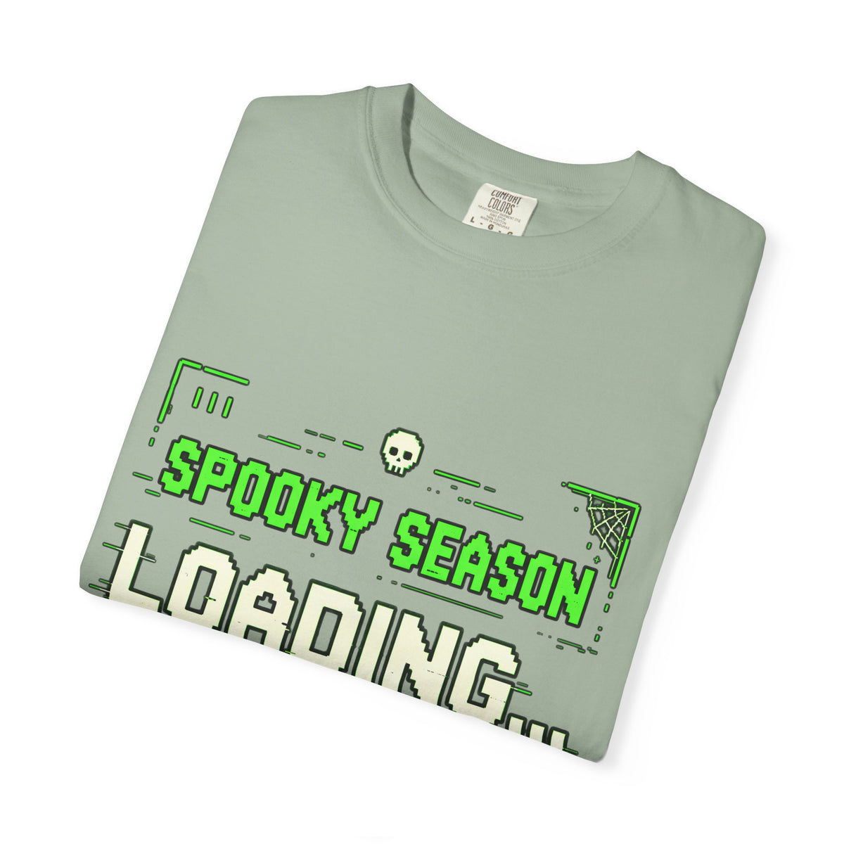 Spooky Season Loading Gamer Halloween Comfort Colors Tee