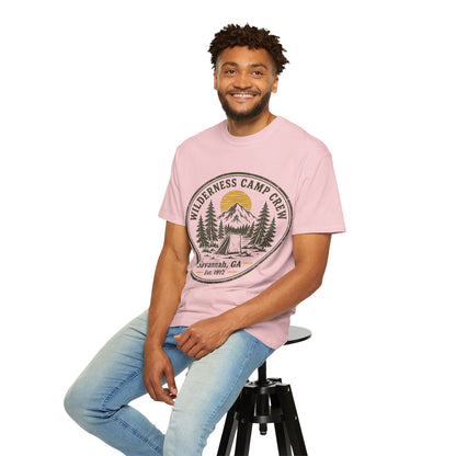 Wilderness Camp Crew Savannah GA Comfort Colors Tee
