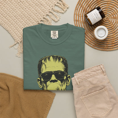Frankenstein Bubblegum Peace Sign Comfort Colors T-Shirt