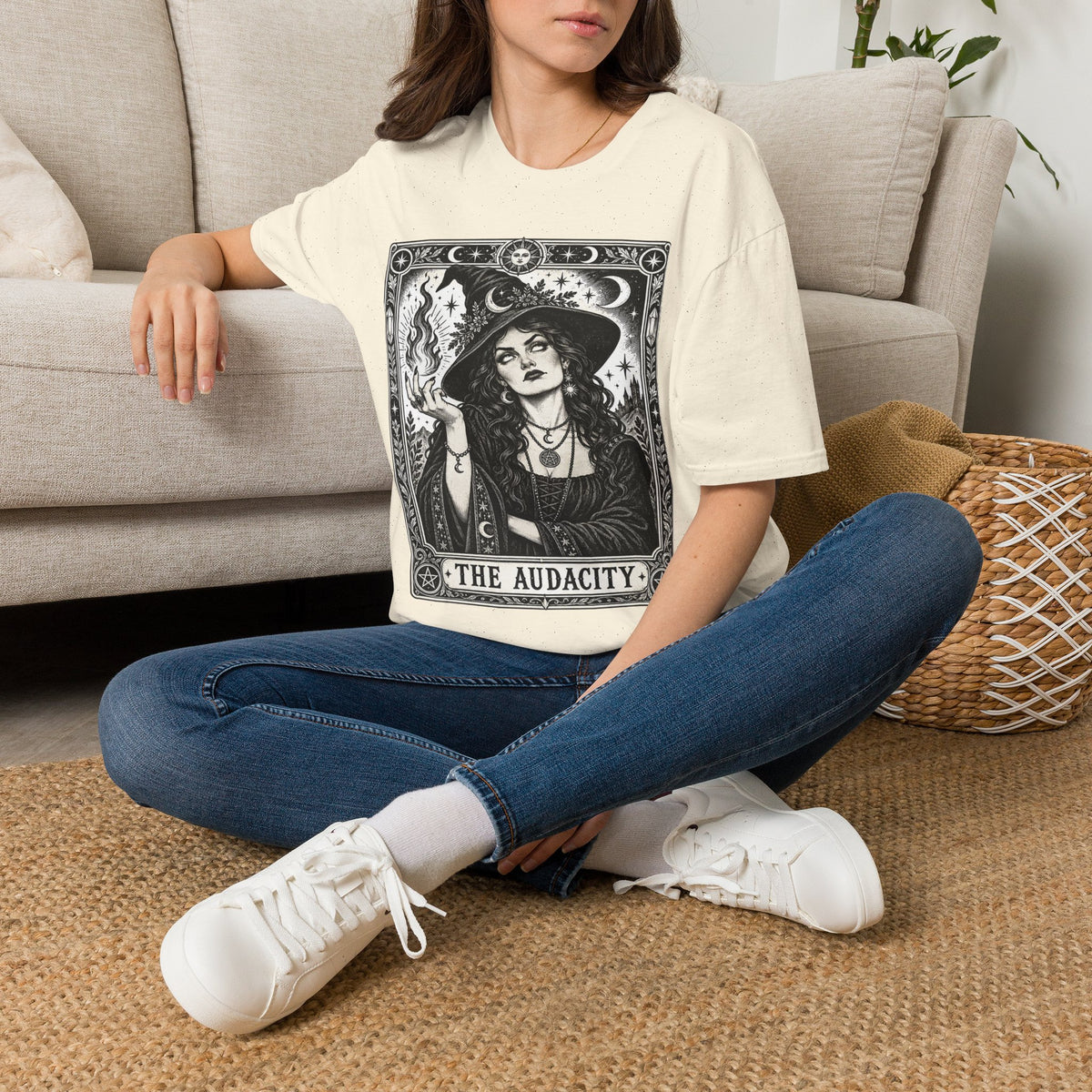 The Audacity Tarot Card T-Shirt